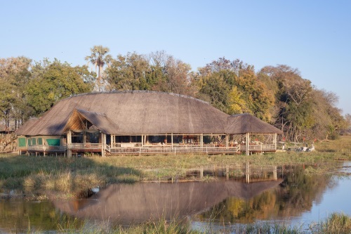 Moremi Crossing hoofdgebouw